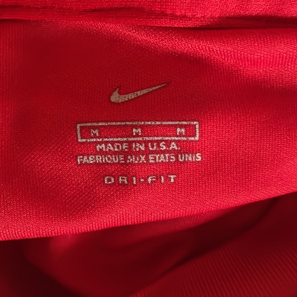 Men’s Nike Red Dri Fit Shirt - Picture 5 of 7